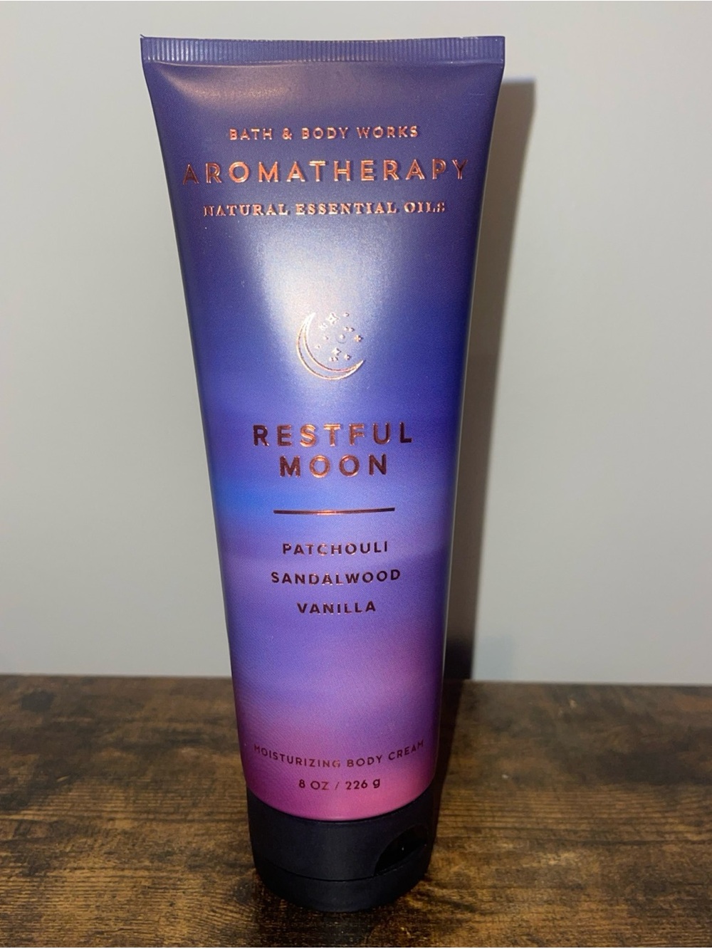 Bath & Body Works Aromatherapy RESTFUL MOON Moisturizing Body Cream 8 OZ NEW